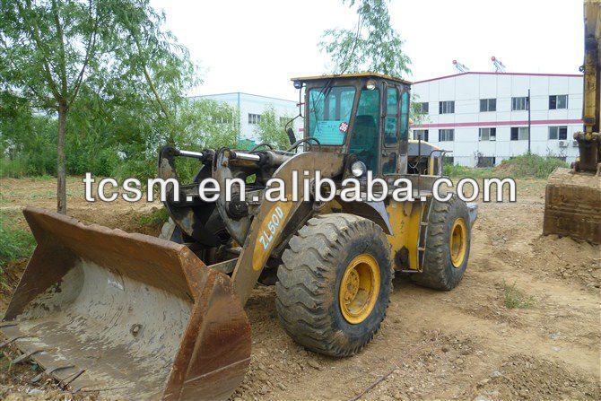 Used ZL50D wheel loader Chines original on sale in shanghai China