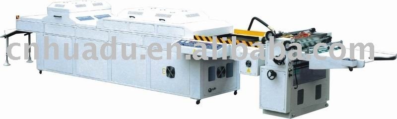 UV glazing machine