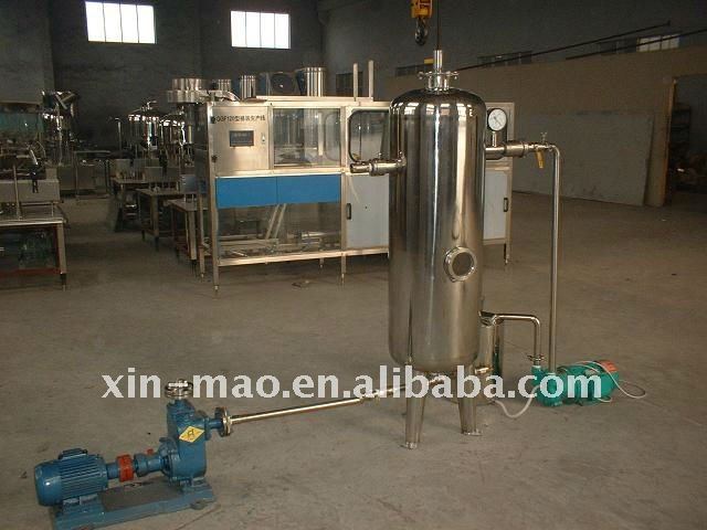 vacuum degassed machine