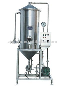 Vacuum degasser for juice bottling line