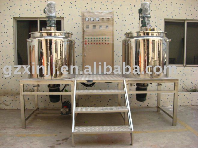 vacuum machinery for ointment