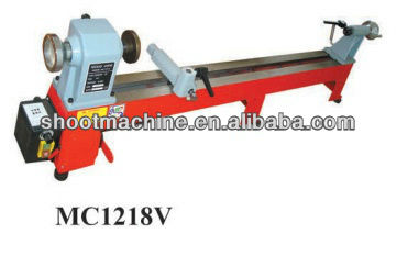 Variable wood lathe MC1218V with Motor 370w and spidle speed 650-1450 1250-2800 1600-3800rpm