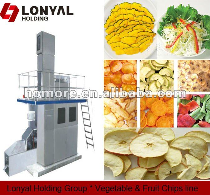 vegetable and fruit chips production line
