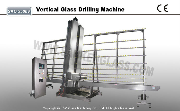 Vertical Glass Drilling Machine