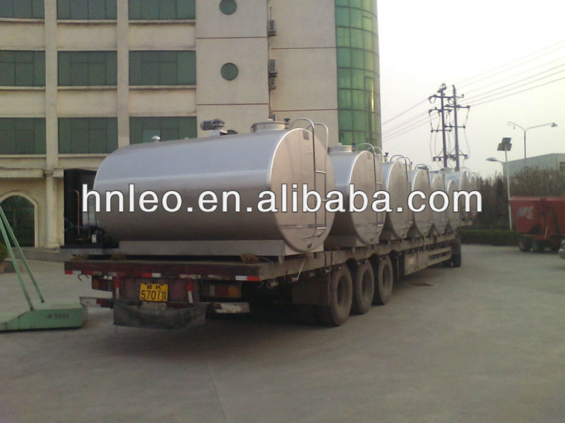 Vertical horizontal stainless steel 304 milk cooling tank