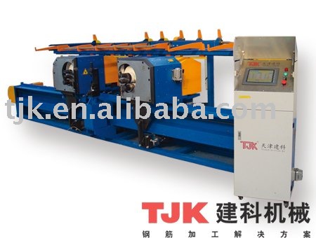 Vertical rebar bending machine