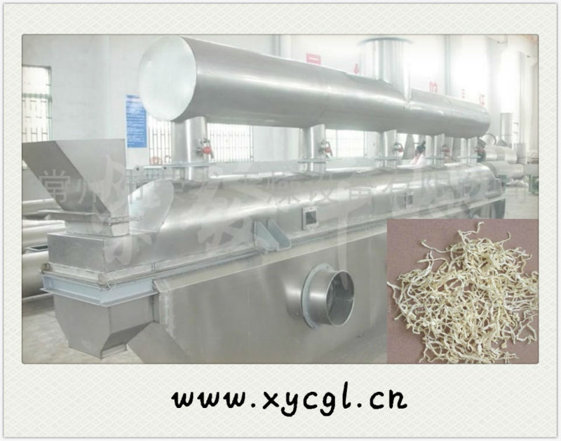 Vibrating Fluidized Bed Dryer For Turnip Strip