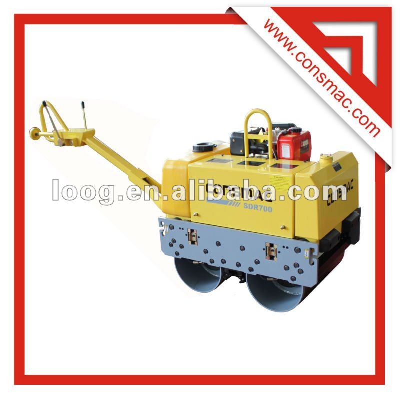 Vibrating road roller