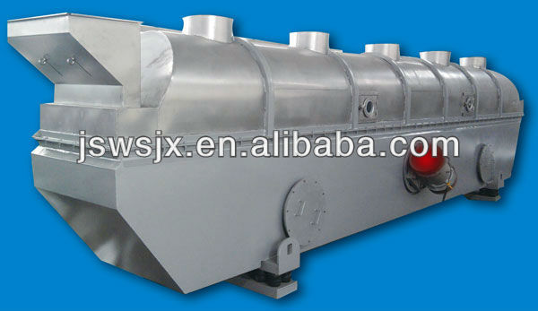 Vibration fluidized bed drier