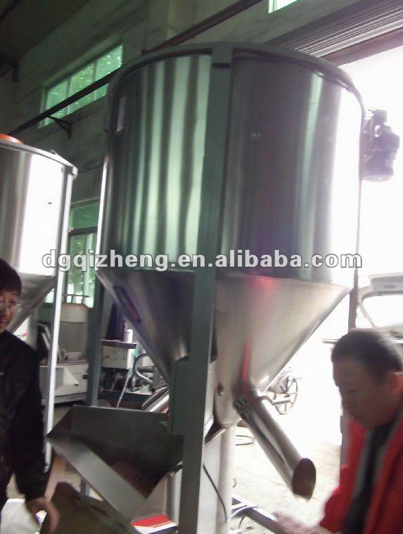 virgin with recycled PET resin 600 kgs plastic mixing machine price for vertical mixer mixing equipment