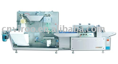 VPD258-III Car window, house glass cleansing wet tissue machine