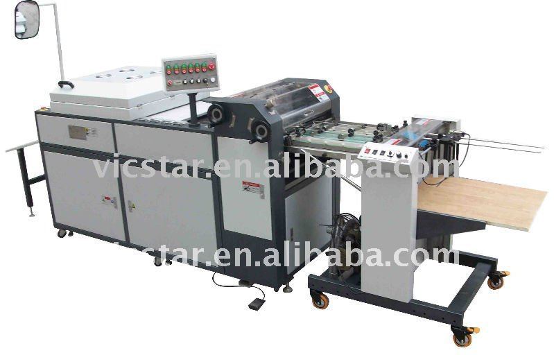 VSGB/C-460/660S Small Semi Automatic UV Varnish Machine, UV Varnishing Machine