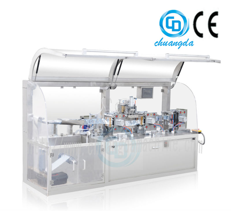 W:CD-90 Full Auto Horizontal Type Four Sides Sealing Wet Wipes Machine