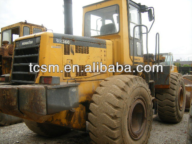 WA360 exporting used Japan original Komatssu wheel loader