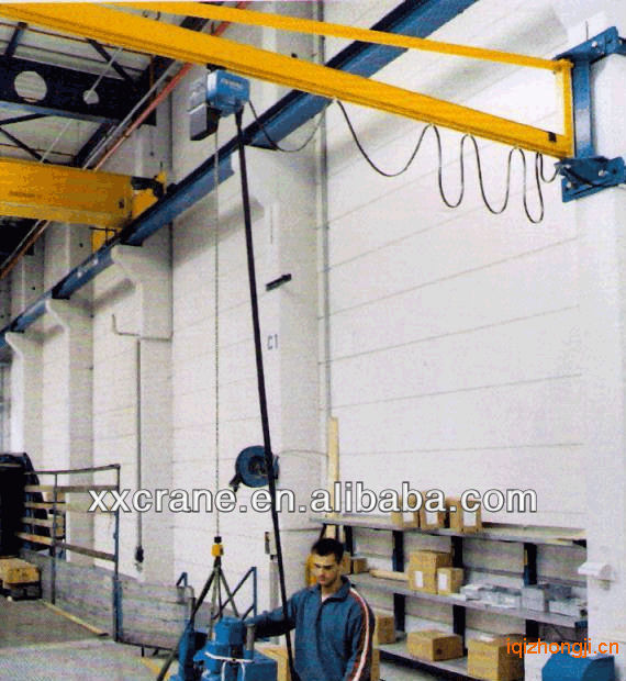 Wall Mounted Slewing Jib Crane