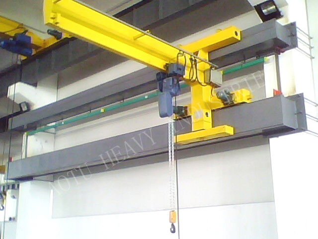 wall travelling jib crane