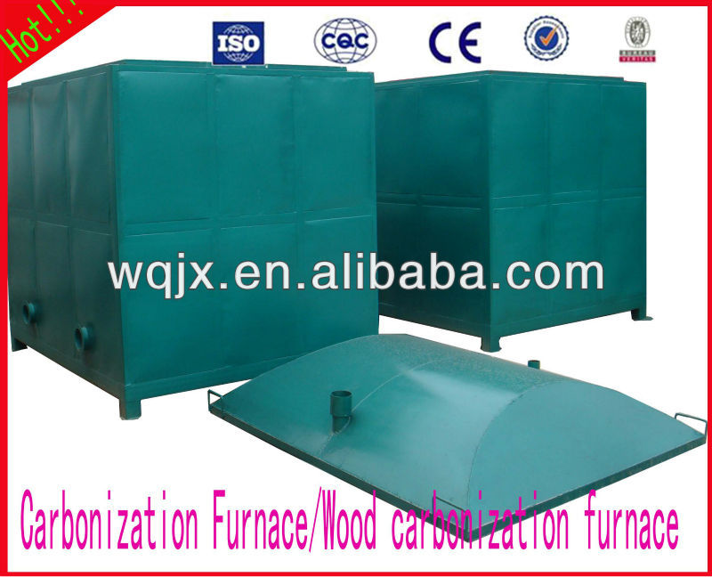 Wanqi high efficient carbonization furnace/ wood charcoal carbonization furnace/ carbonization furnace / carbon charcoal