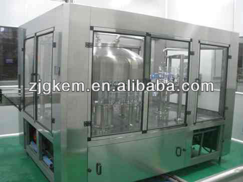 washer filler and seamer 3-in-1 Machine with automatic filling production line for pure water