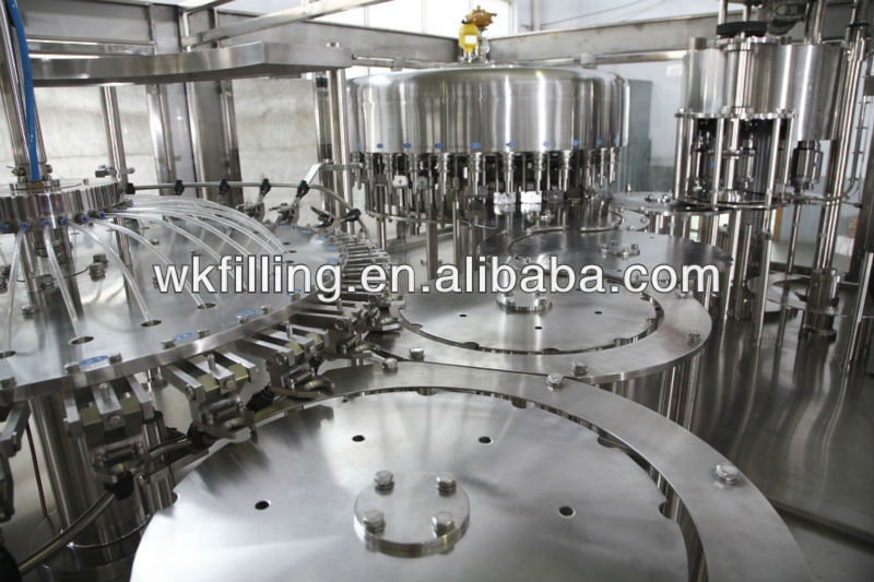 washing filling capping 3 in 1 water filling machine