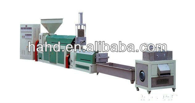 waste plastic granules making machine