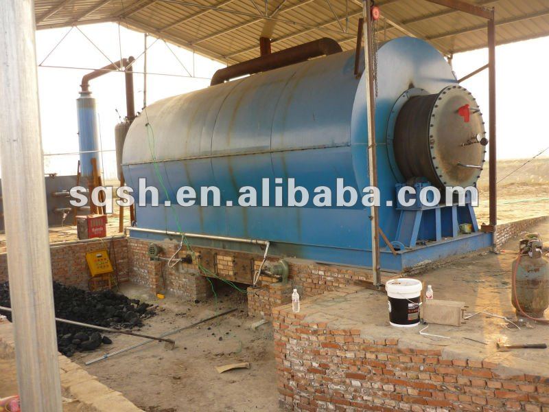 waste plastic refining equipment