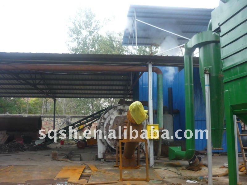 waste tire recycling equipment