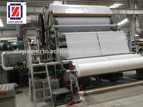 waste/wood pulp Toilet paper making machine,complete production lines