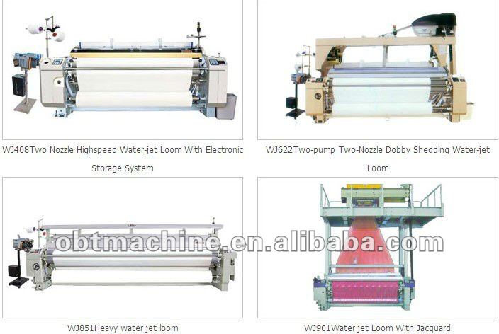 Water jet loom for filter for AC