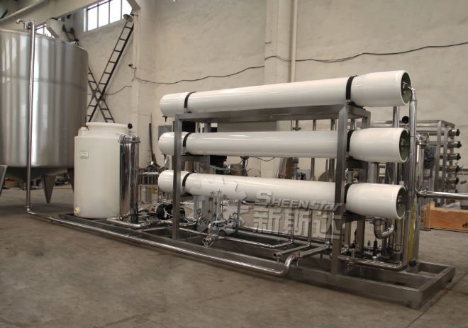 water treatment production line