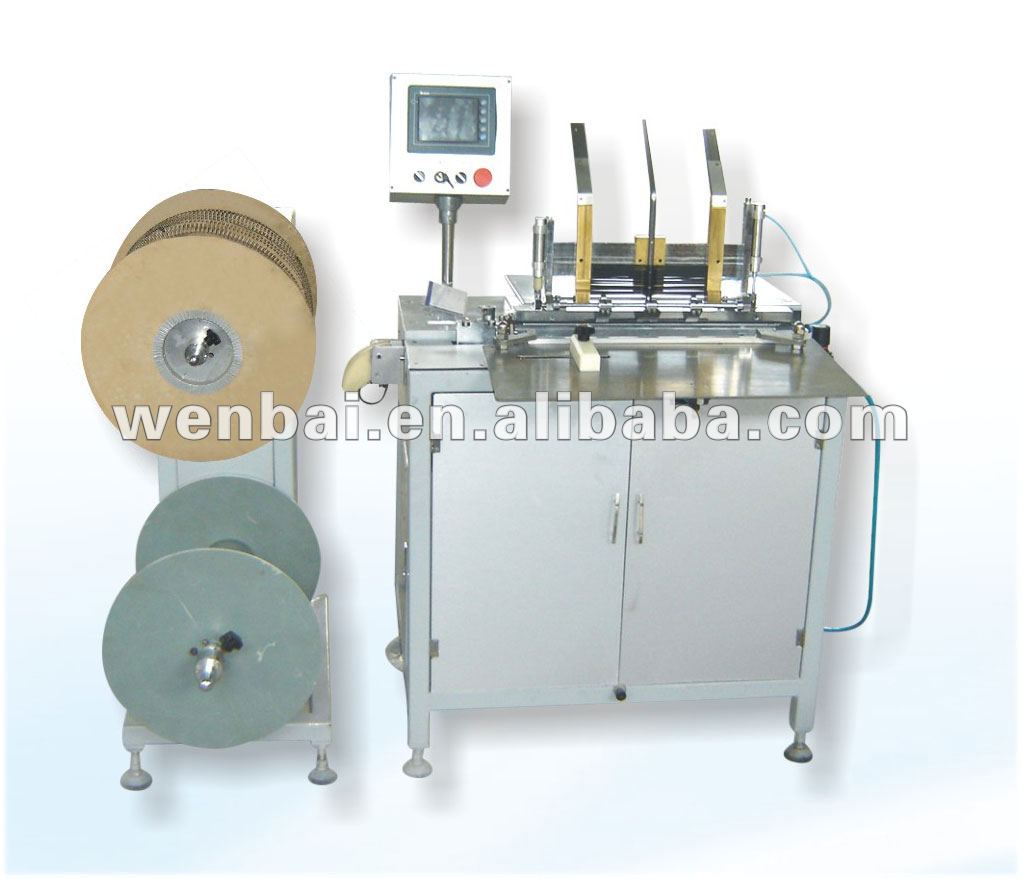 WB520 Semi Automatic Twin loop wire Binding Machine