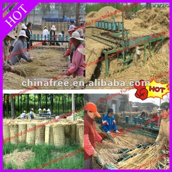 weaving with straws machine for ceiling for warming house