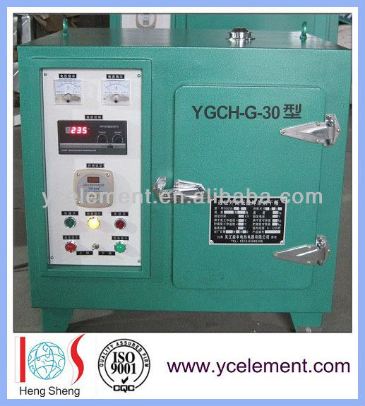 Welding rod dryer electrode drying oven