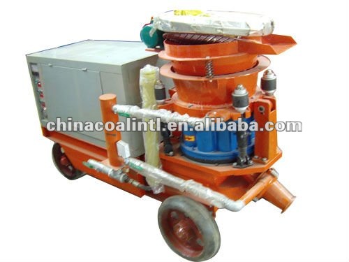 wet-mix cement guniting machine for construction