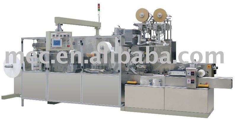 Wet Tissue making and packing machine