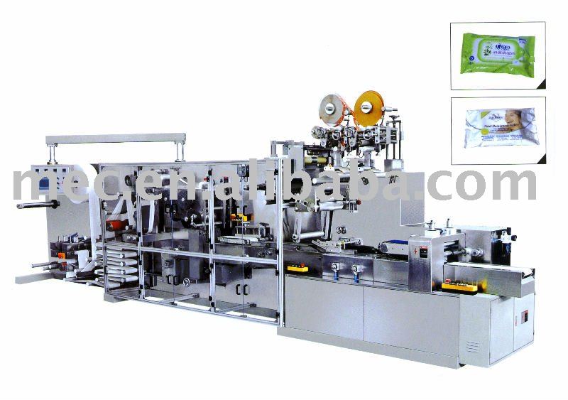 Wet Tissue making and packing machine