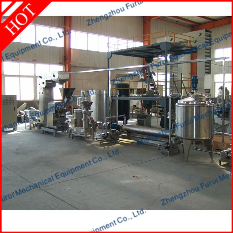 wet ultrafine peanut/sesame/chilli sauce grinding machine