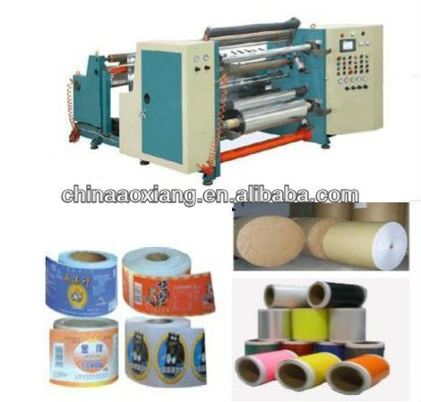 WFQ-1100B automatic high speed plastic film and paper slitting machine