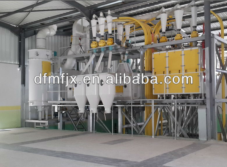 wheat flour mill complete plant