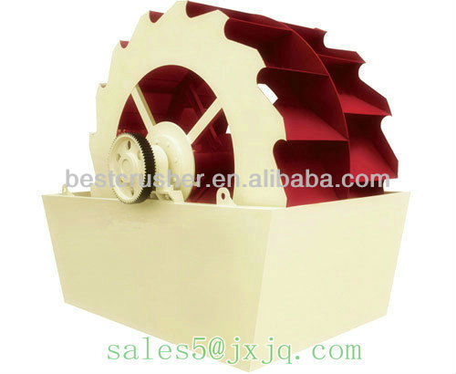 wheel sand washing machine / sand stone washer / sand washer manufacture