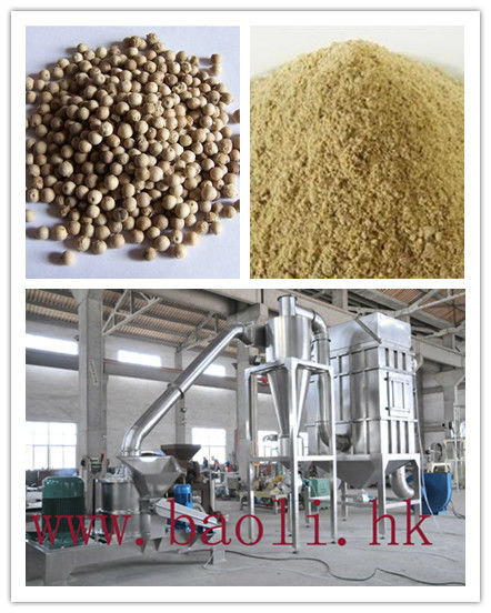 White/ Black Pepper Spice Fine Mesh Powder Pulverizer Grinding Machine