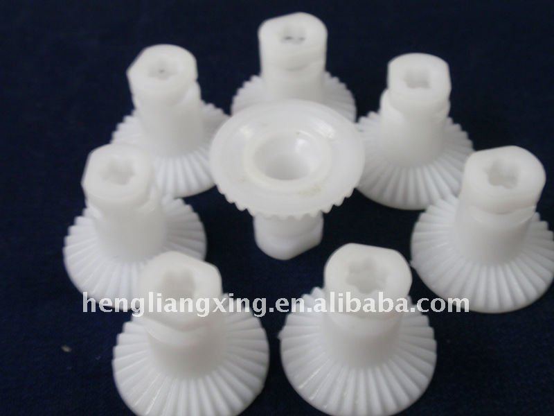 white plastic Umbrella-gear transmission