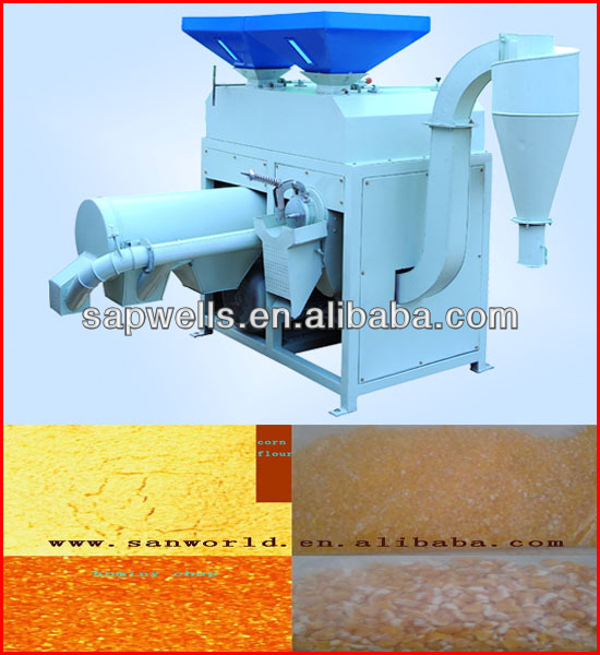 Widely used corn peeling machine/ corn grits machine/corn mill machine/0086-15038060971