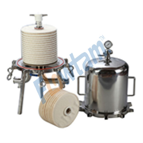 wine filter machine (Lenticular filter housing)