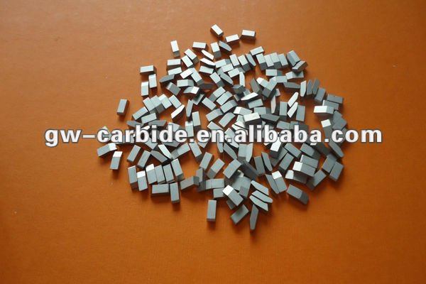 with nickel coating of carbide saw tips for wood and metal cutting