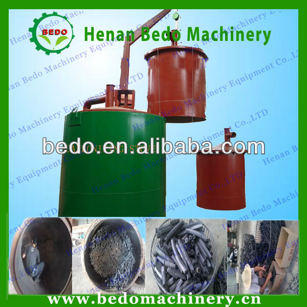 wood charcoal carbonization furnace for briquette / coconut shell charcoal carbonization stove for sale 0086-13938477262
