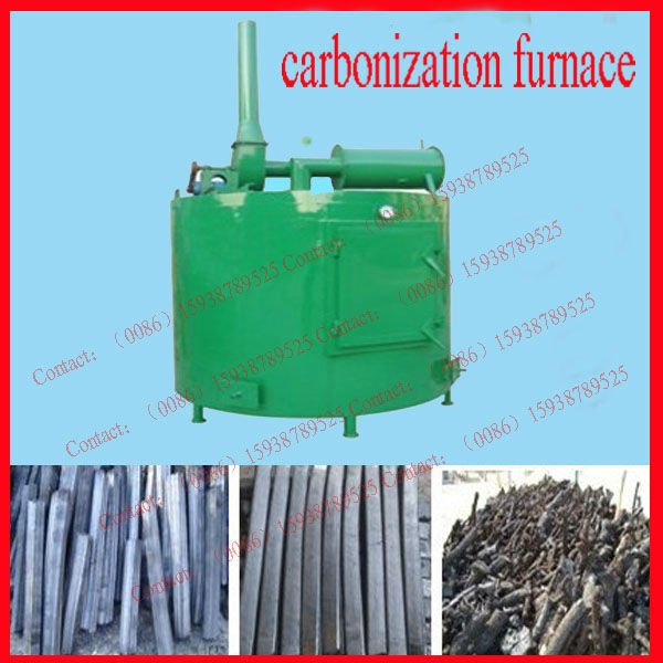 wood charcoal carbonization furnace(SJ) (0086)15938789525