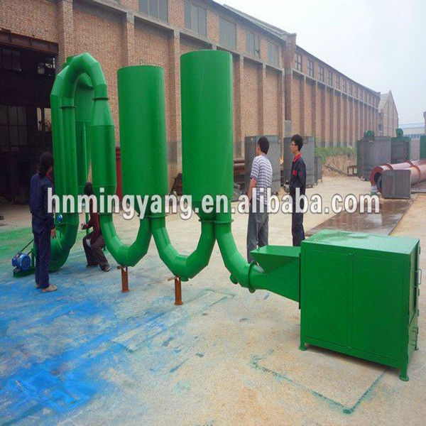 wood chips and sawdust dryer ,hot airflow