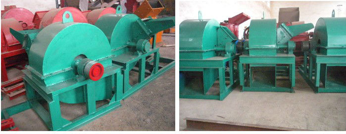 wood crusher for crushing wood into sawdust or chips