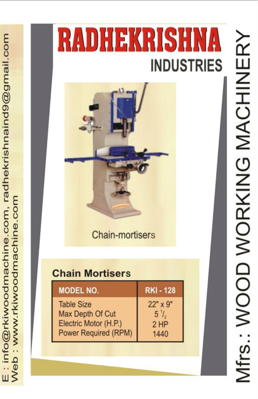 wood Mortiser Machine