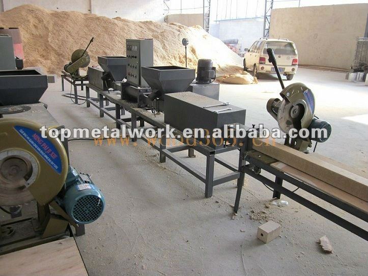 Wood Pallet Block Making Machine